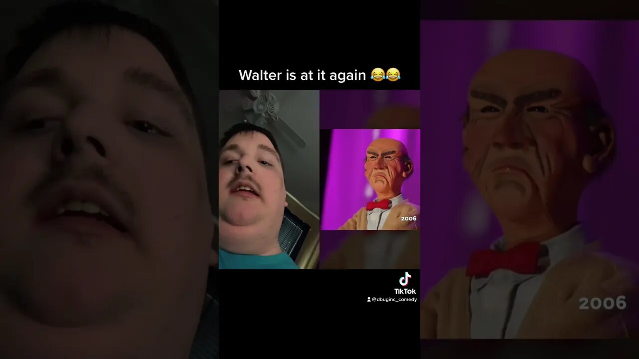 She’s aging like milk 😂😂#comedy #funny #reaction #jeffdunham #fyp #shorts #jokes #standupcomedy 