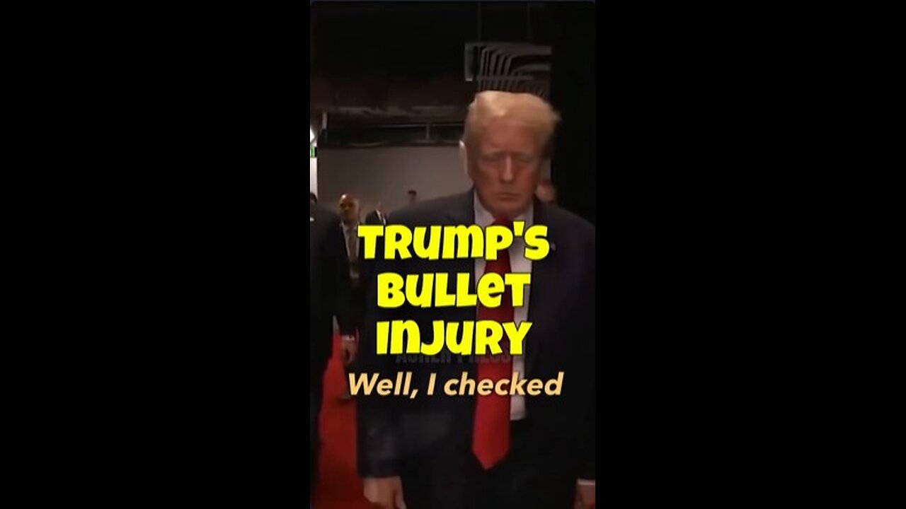 Trump's Doctor Reveals His Bullet Injury