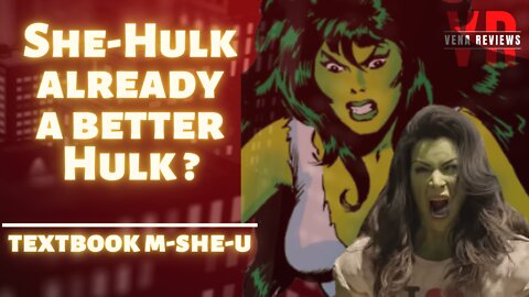 She-Hulk already better at everything ?! typical Disney Marvel Formula. Show DoA ?