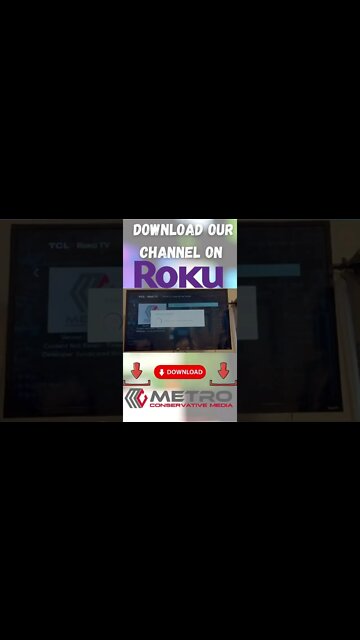 Download Our #Channel on #Roku #MetroConservativeMedia #necessaryvoice