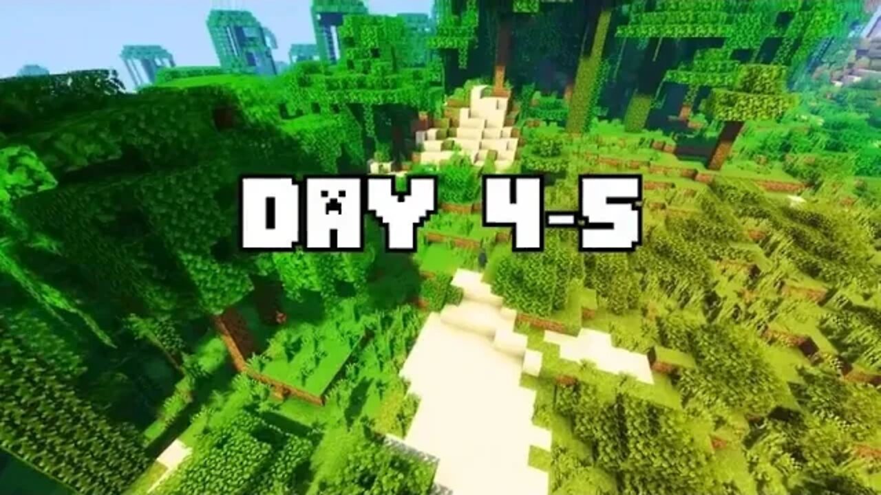 I ~ Survived ~ 100 ~ DAYS ~ as ~ a ~ GORILLA ~ in ~ HARDCORE ~ Minecraft!