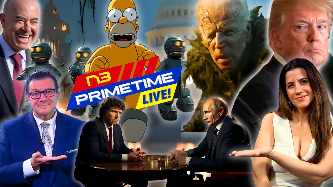 LIVE! N3 PRIME TIME: GOP Stand, Carlson-Putin, Impeachment, Biden's Health, Tech Impact