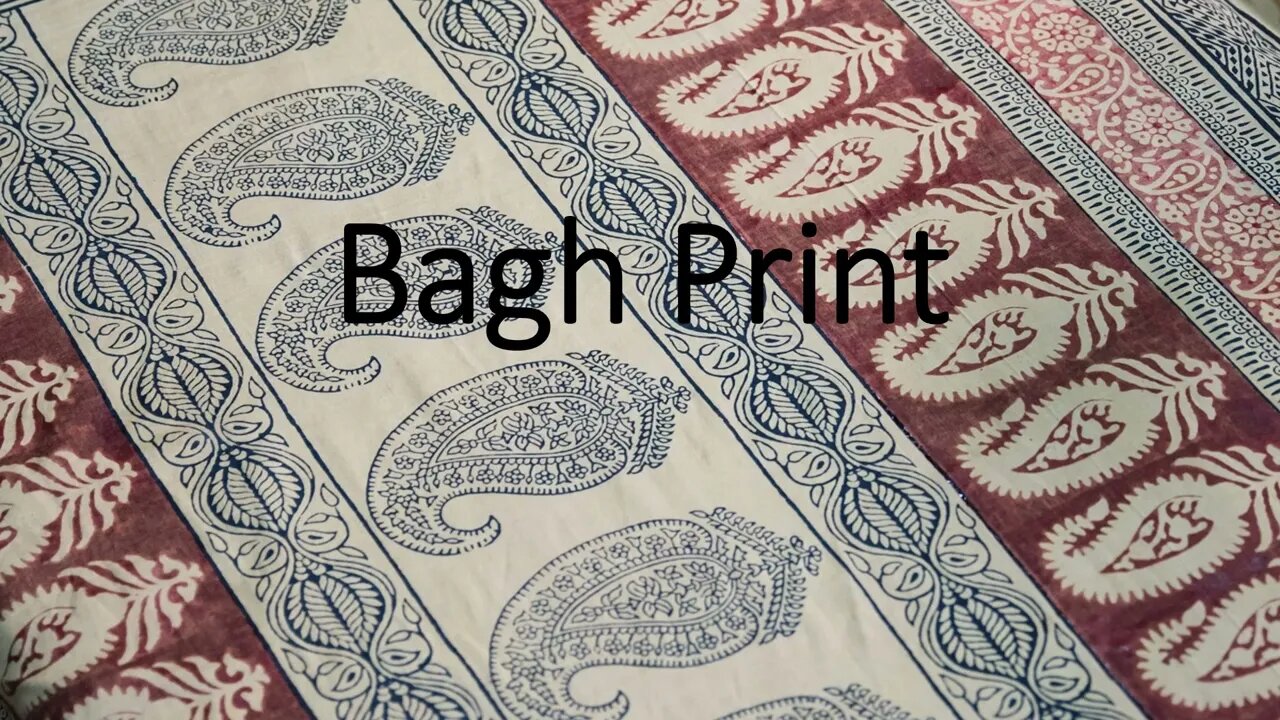 Bagh Print | Madhya Pradesh