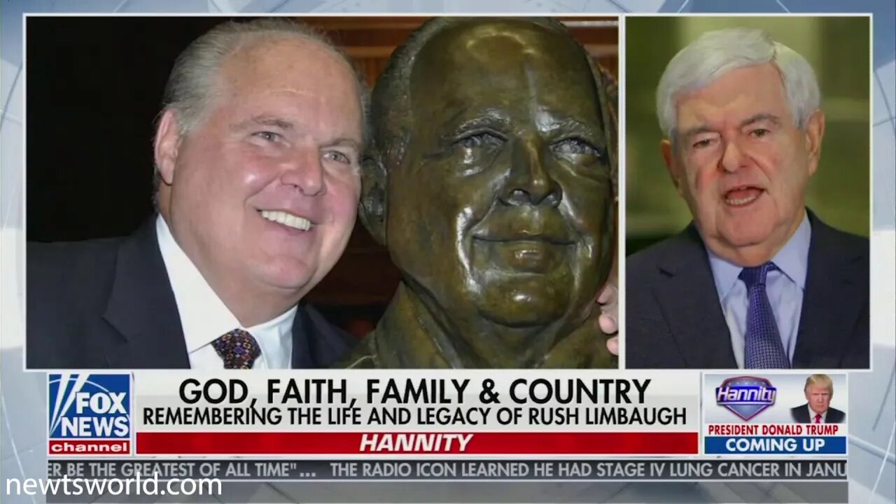 Newt Gingrich on Fox News Channel's Hannity | February 17, 2021