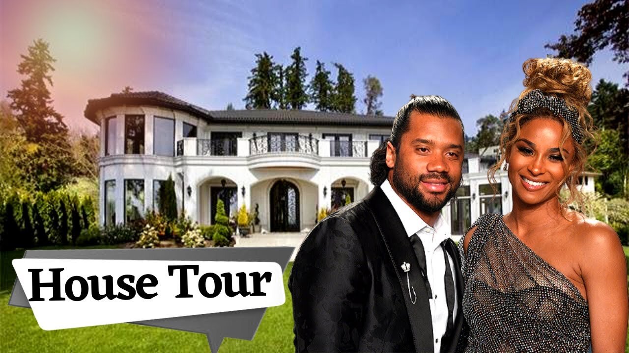 Russell Wilson and Ciara | House Tour 2020 | Lake Washington Mansion and More