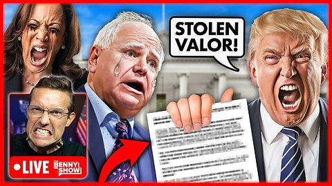 PANIC: Tim Walz STOLEN VALOR Scandal Goes NUCLEAR | New DAMNING Evidence