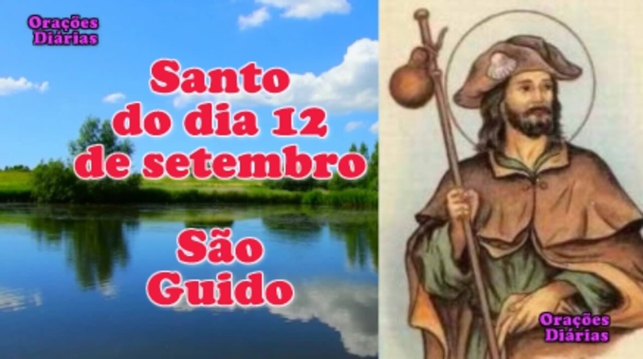 Santo do dia 12 de setembro, São Guido