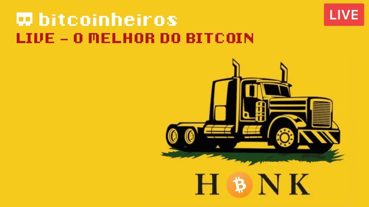 Live - O melhor da semana do Bitcoin