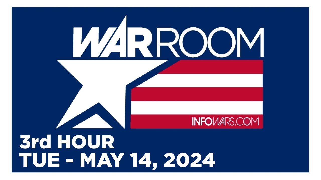 WAR ROOM [3 of 3] Tuesday 5/14/24 • TRENISS EVANS SUES JUDGE JUAN MERCHAN AND DA ALVIN BRAGG, Calls