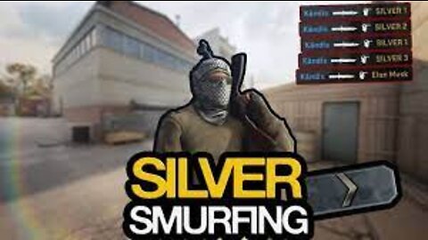 CS:GO SMURFING in SILVER