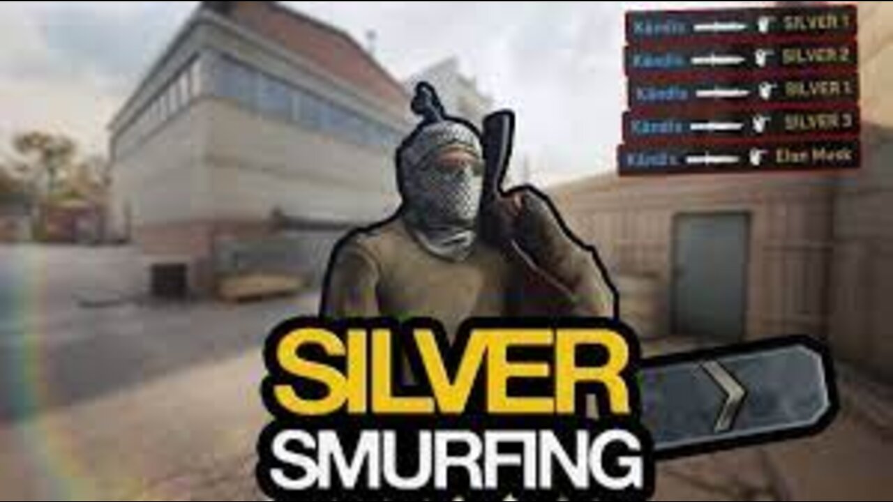 CS:GO SMURFING in SILVER