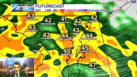 Heavy Rain Overnight Friday