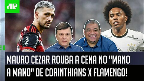 SENSACIONAL! Mauro Cezar "CORNETA" comparação entre Flamengo e Corinthians e "ROUBA A CENA"!