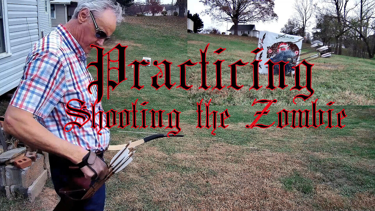 Practicing Shooting the Zombie