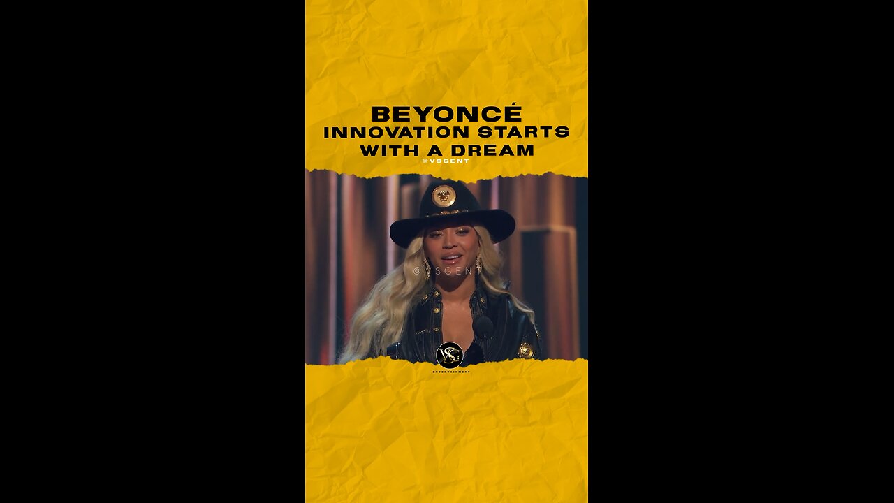 @beyonce Innovation starts with a dream. #beyonce 🎥 @iheartradio