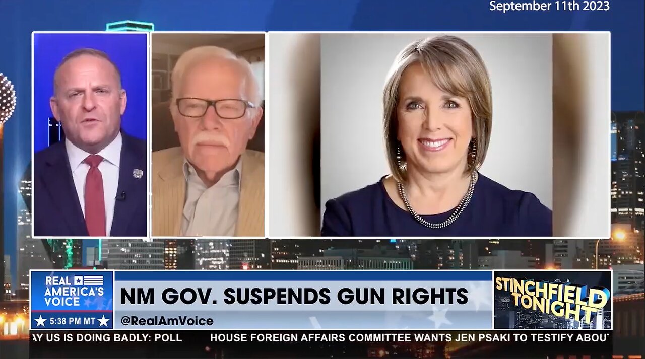 Guns | Why Did the New Mexico Governor Suspend Gun Rights? - Real America's Voice Reporting (September 11th 2023)