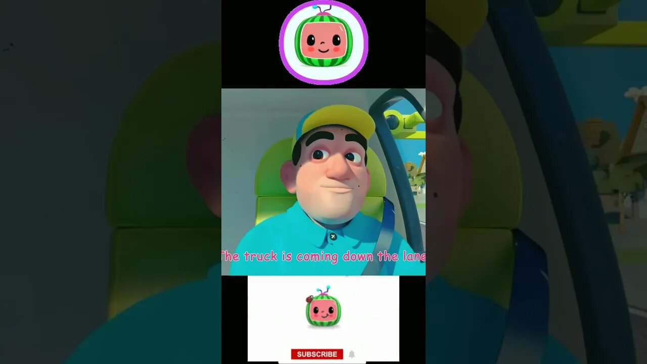 Newest Mochi Funny Shots 😆😁 Truck 🚛 in Truck 🚚 Cocomelon Song #shorts #mochi #shortsfeed @Mochi.