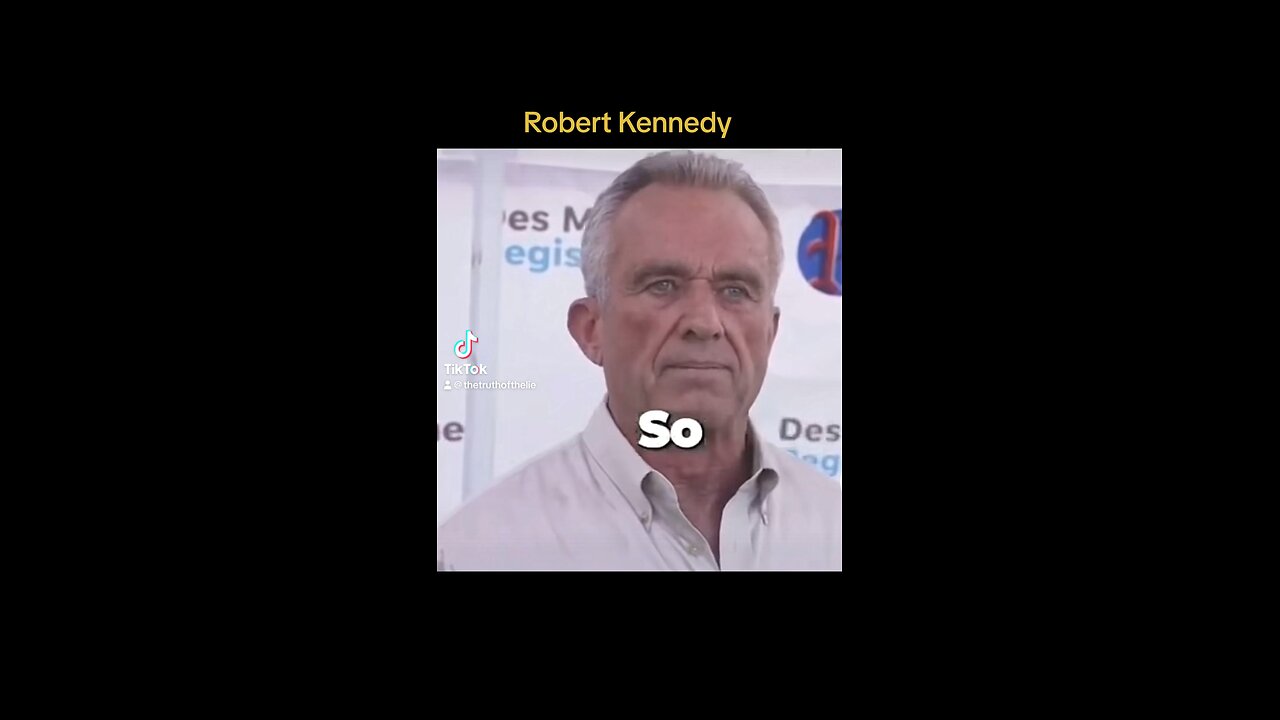 Robert Kennedy would do differently