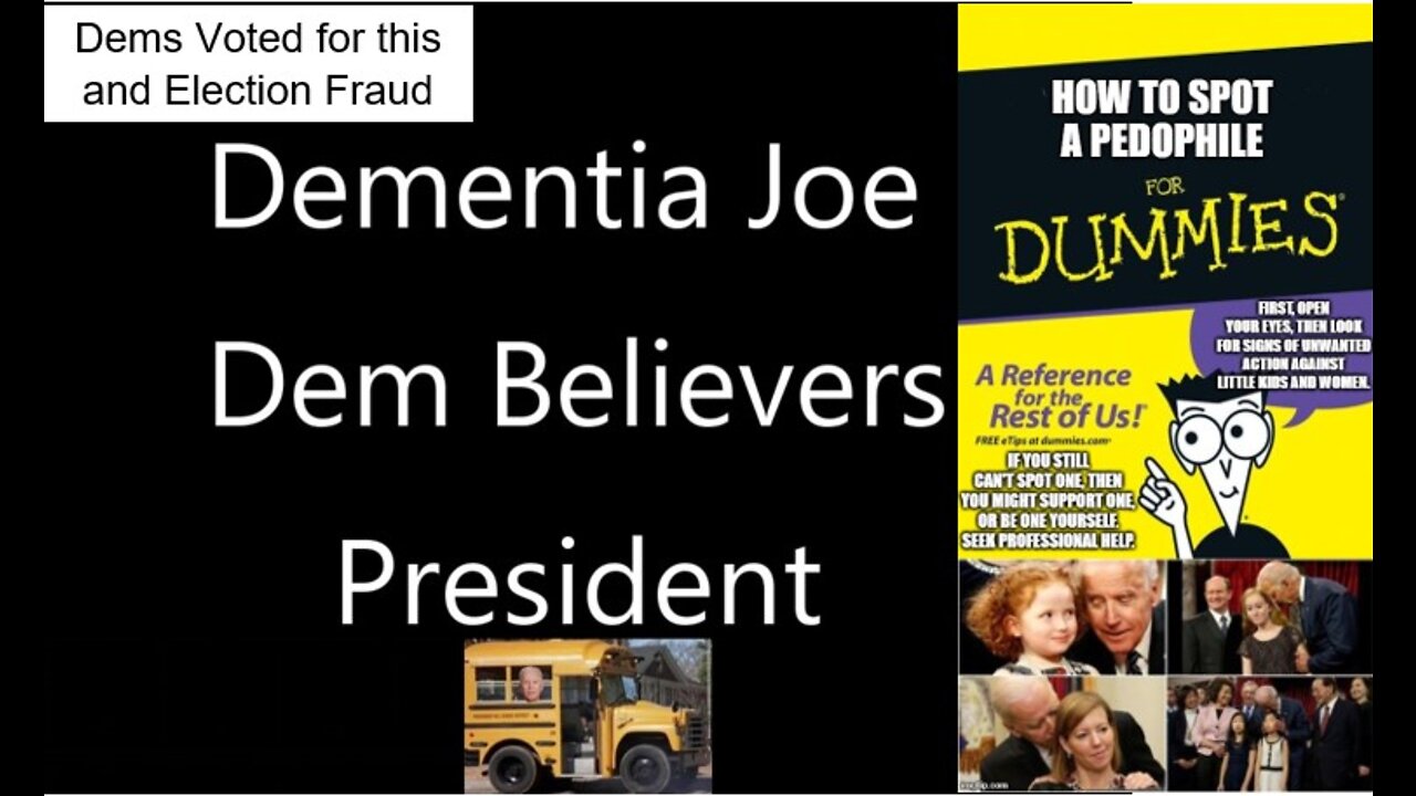 Is Biden's Mental Condition Slips proving he is a Pervert? 12 min