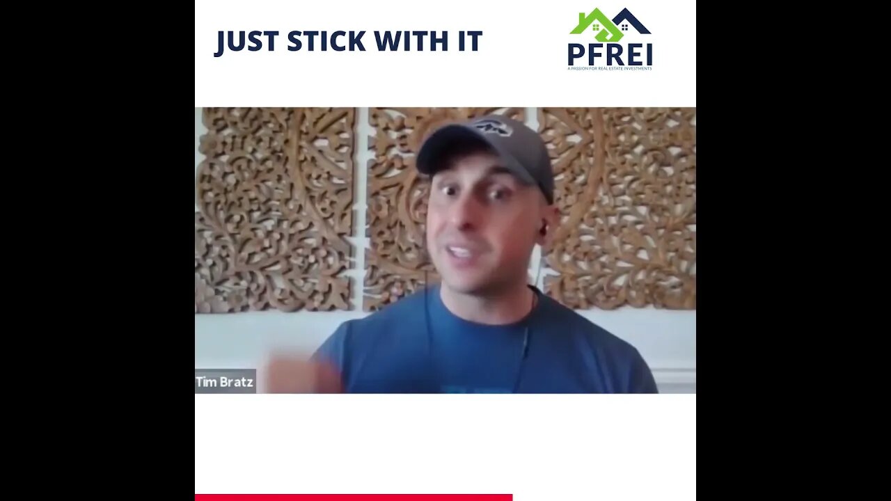 Just Stick With It