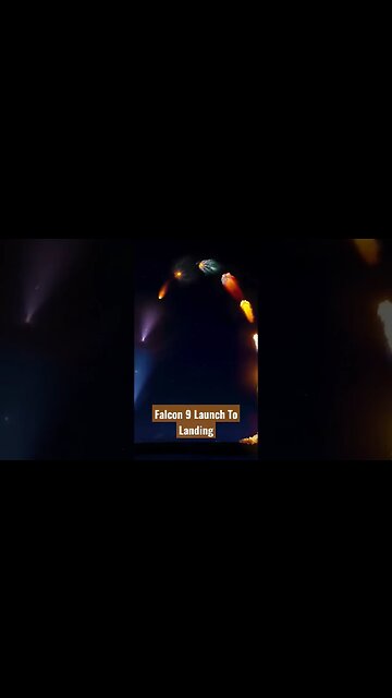 SpaceX Launch To Landing #space #rocket #spacex #falcon9 #launch