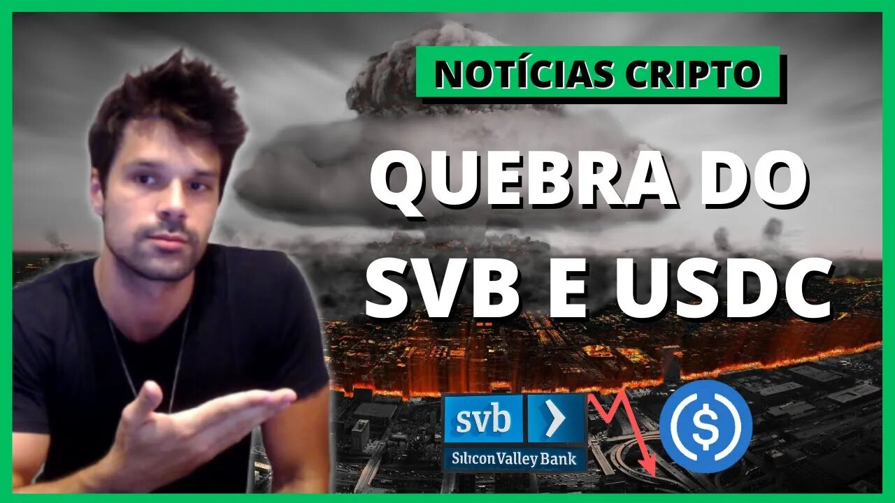 Notícias Crypto: Quebra do SVB, Perda de paridade do USDC