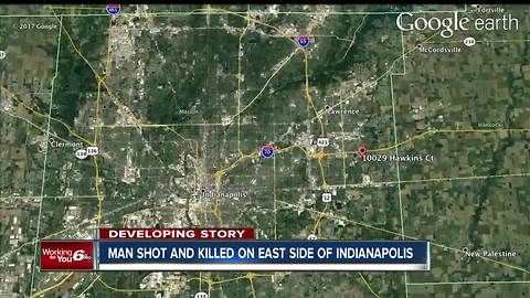 Man shot on far east side, dies at hospital