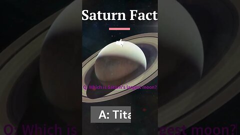 Saturn fact 😲🤓👽#shorts #shortvideo #space #short #viral #fyp #new #subscribe #saturn #astronomy #wow