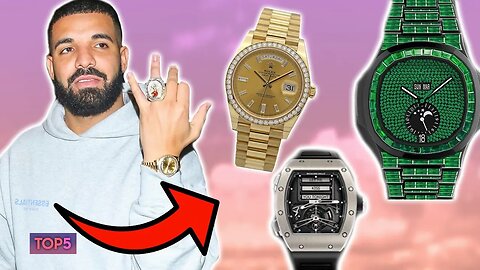 Top 5 Relojes de Drake | Rolex, Patek Philippe, Jacob & Co De $700,000