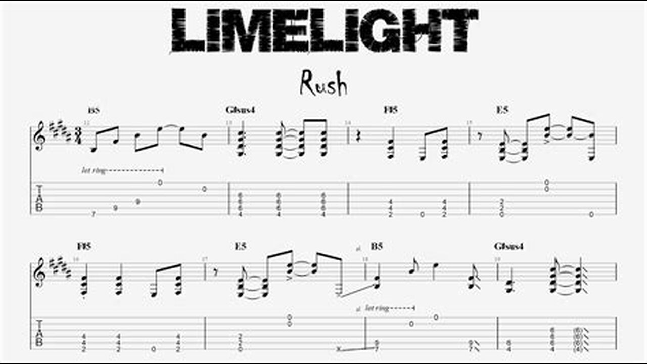 Rush - Limelight