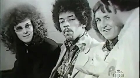 Jimi Hendrix Experience; interview CBC TV March, 19 1968