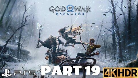 In Search of the Fates | God of War: Ragnarök Walkthrough Story Gameplay Part 19 | PS5, PS4 | 4K HDR