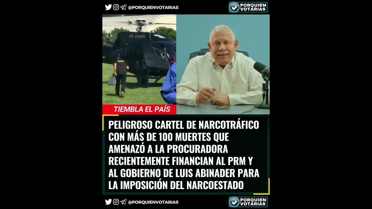 ⚡️CARTEL DE NARCOTRAFICO QUE LE QUIERE DAR DE BAJA A LA PROCURADORA FINANCIAN AL PRM Y SU GOBIERNO