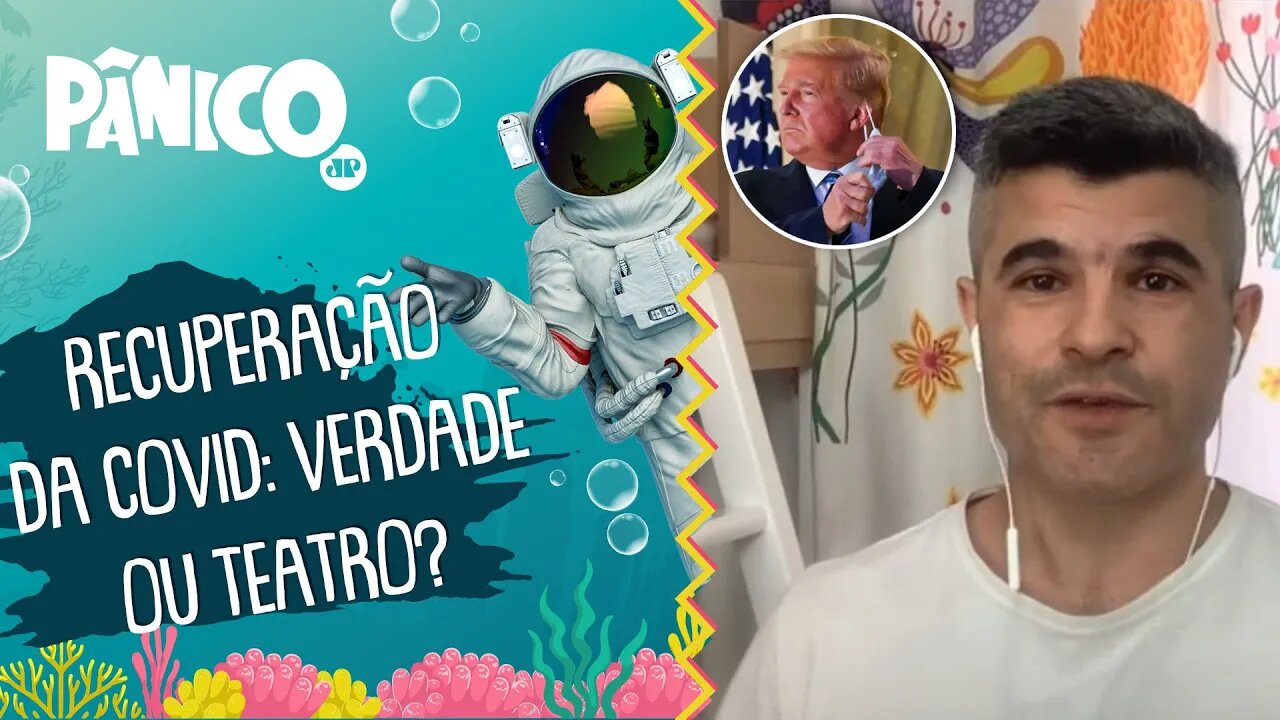 Guga Noblat: 'POR QUE TRUMP NÃO SE TRATA COM CLOROQUINA E INJETA DESINFETANTE?'