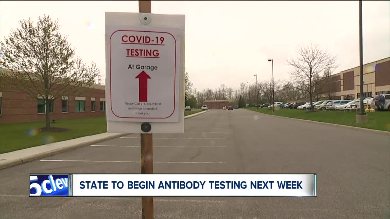 Ohio Department of Health to randomly test 1,200 households for COVID-19 antibodies