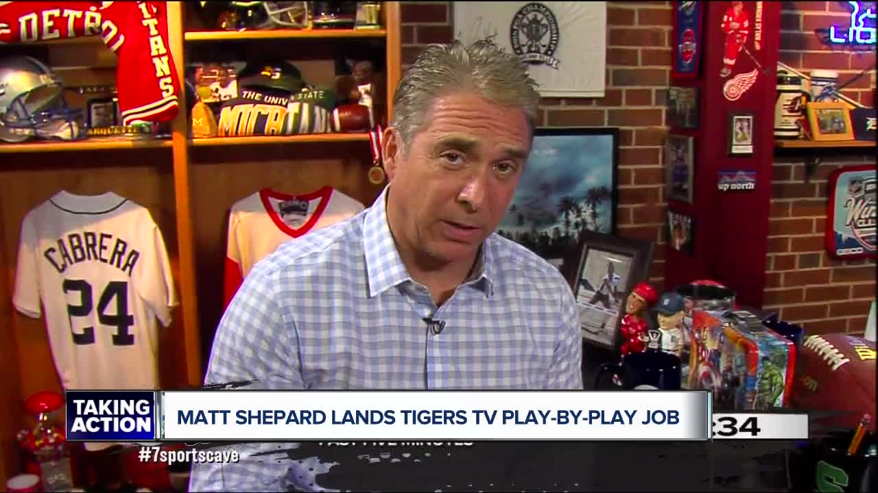 Matt Shepard's hard work turns into dream job, as he lands Tigers TV play-by-play gig