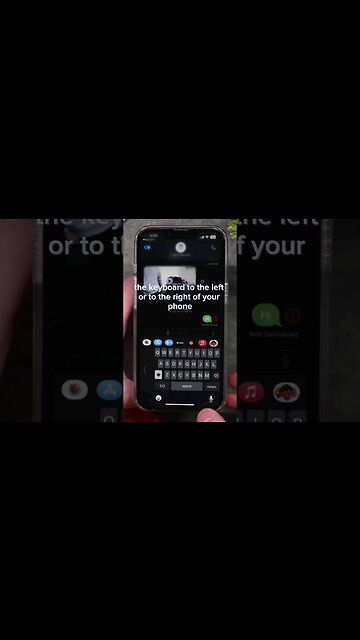 How To Be Better At One-Handed Texting! #shorts