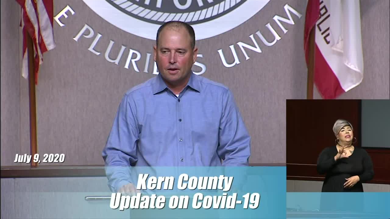 Kern County Health Department Coronavirus Update: July 9, 2020