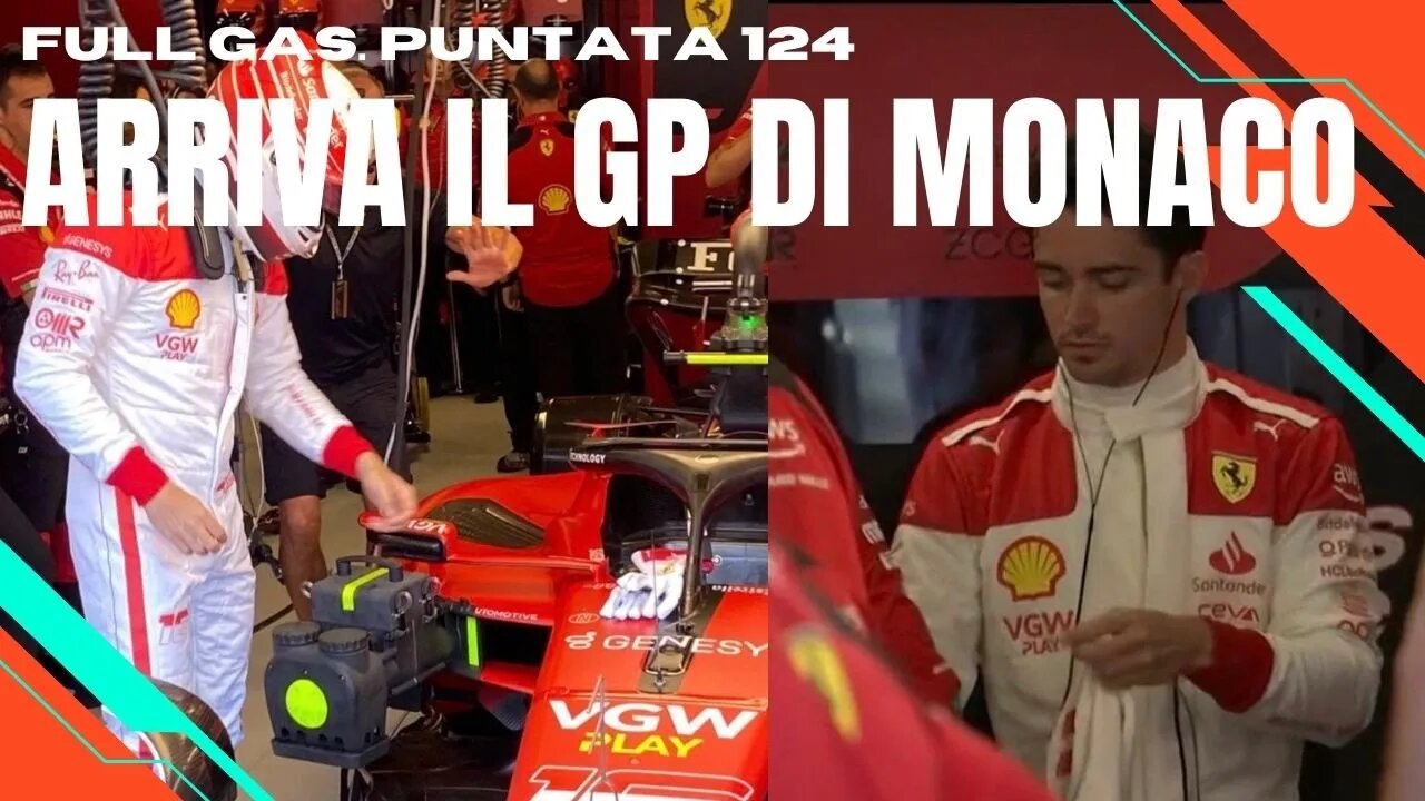 GP di Monaco e Indy500. Ospite: Matteo Pittaccio