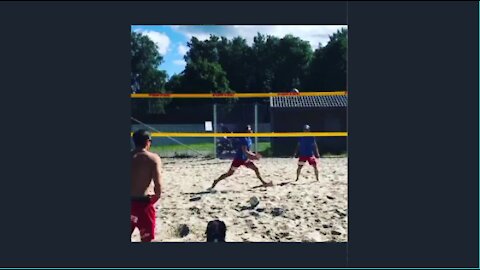 Dog playing VolleyBalls!!!