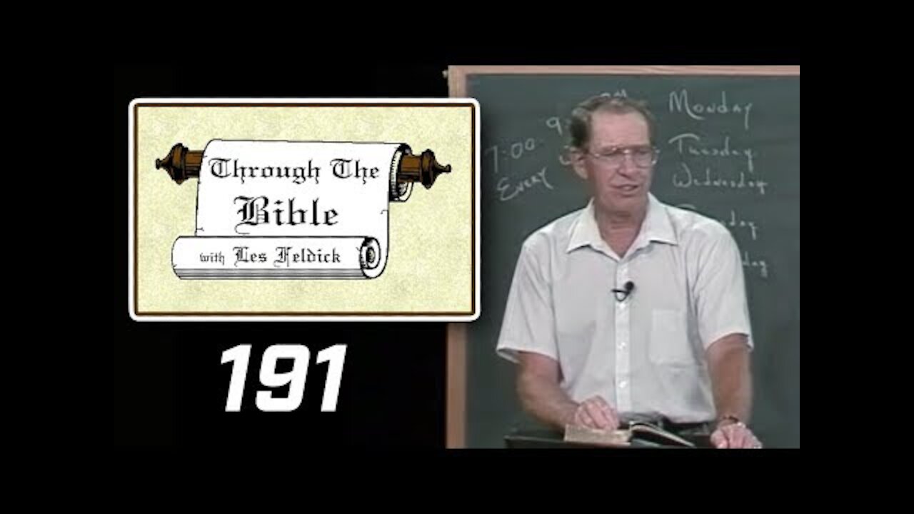 191 - Les Feldick [ 16-3-3 ] Introduction to Acts