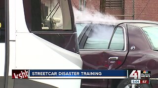 Streetcar disaster training