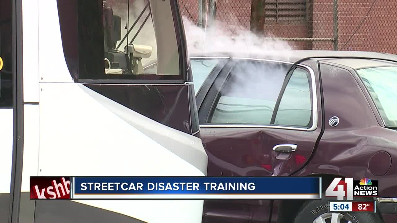 Streetcar disaster training