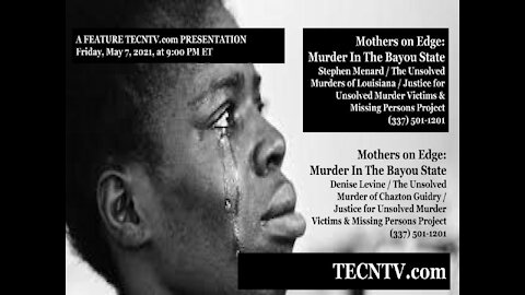 TECNTV.com / Denise Levine / The Unsolved Murder of Chazton Guidry / Part 2