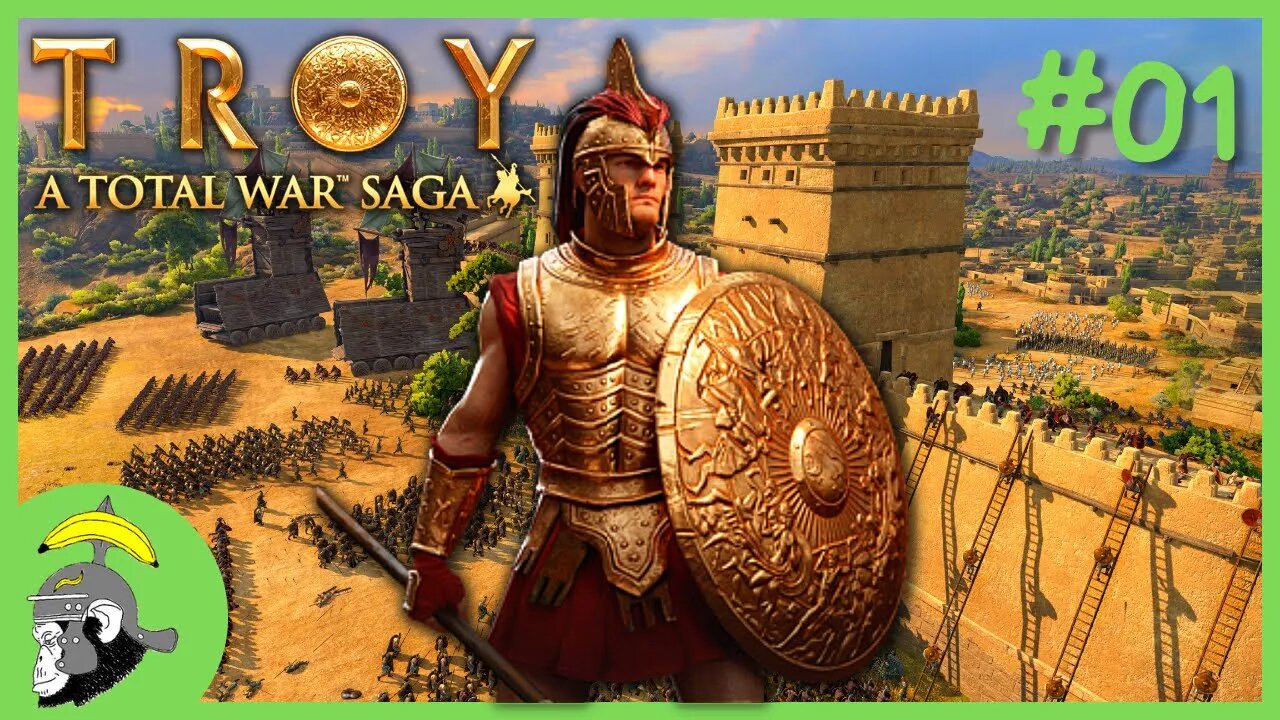 Aquiles Pés Velozes : Total War Saga TROY - Achilles | Gameplay PT-BR #01