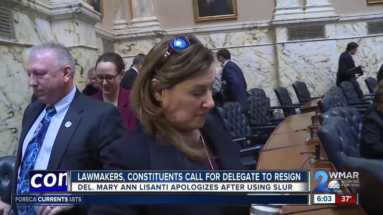 Maryland lawmaker apologizes for using racial slur