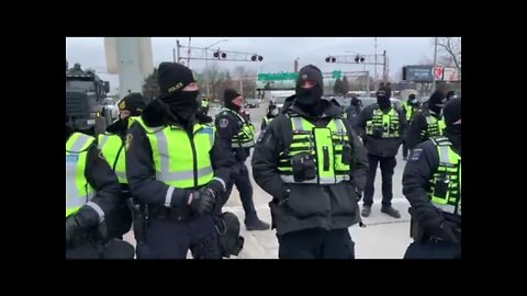 POLICE FINAL WARNING - Ambassador Bridge (HOLD THE LINE)