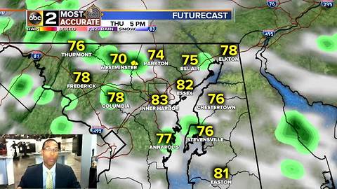 Gradually Clearing Skies for Maryland