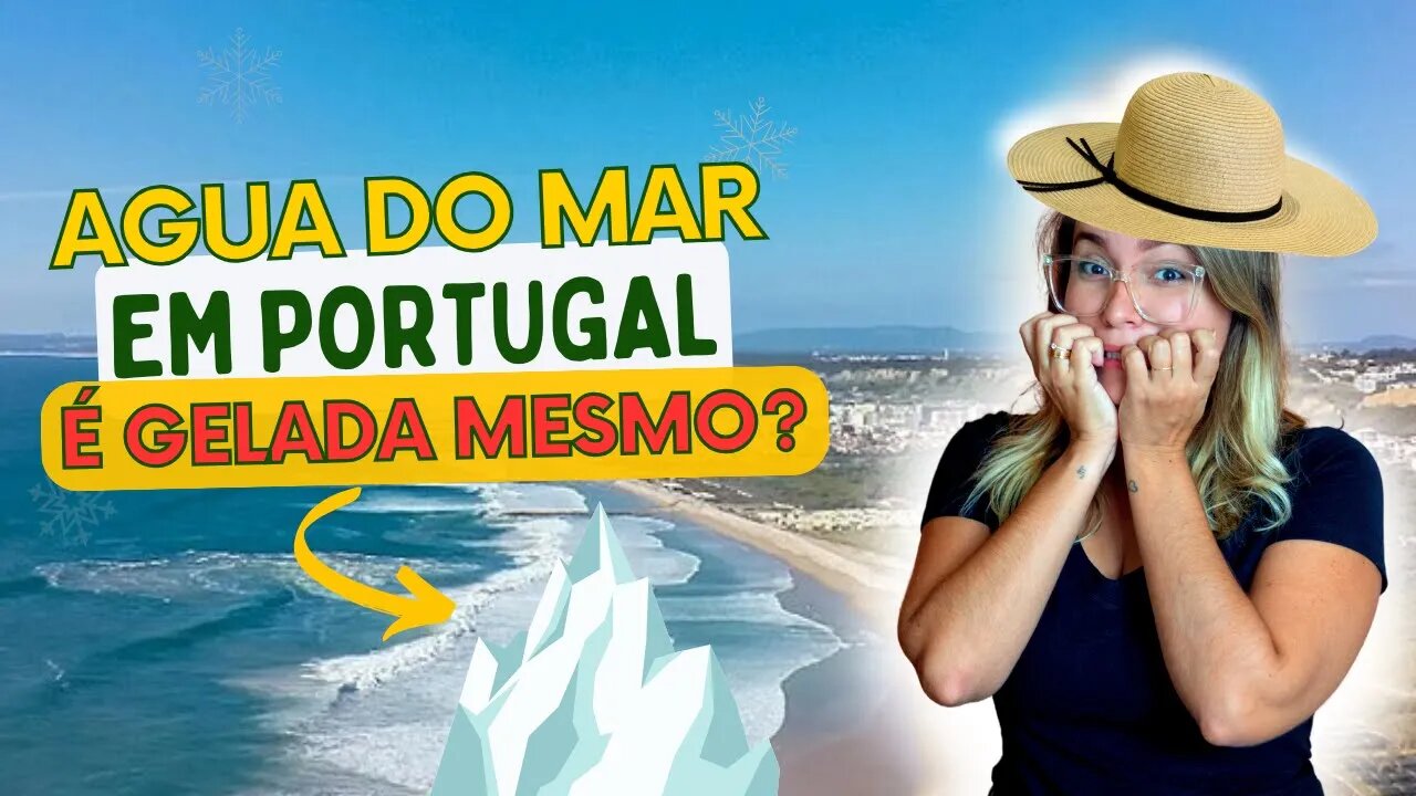 Primeira vez na PRAIA em PORTUGAL! Será que é DIFERENTE do BRASIL?