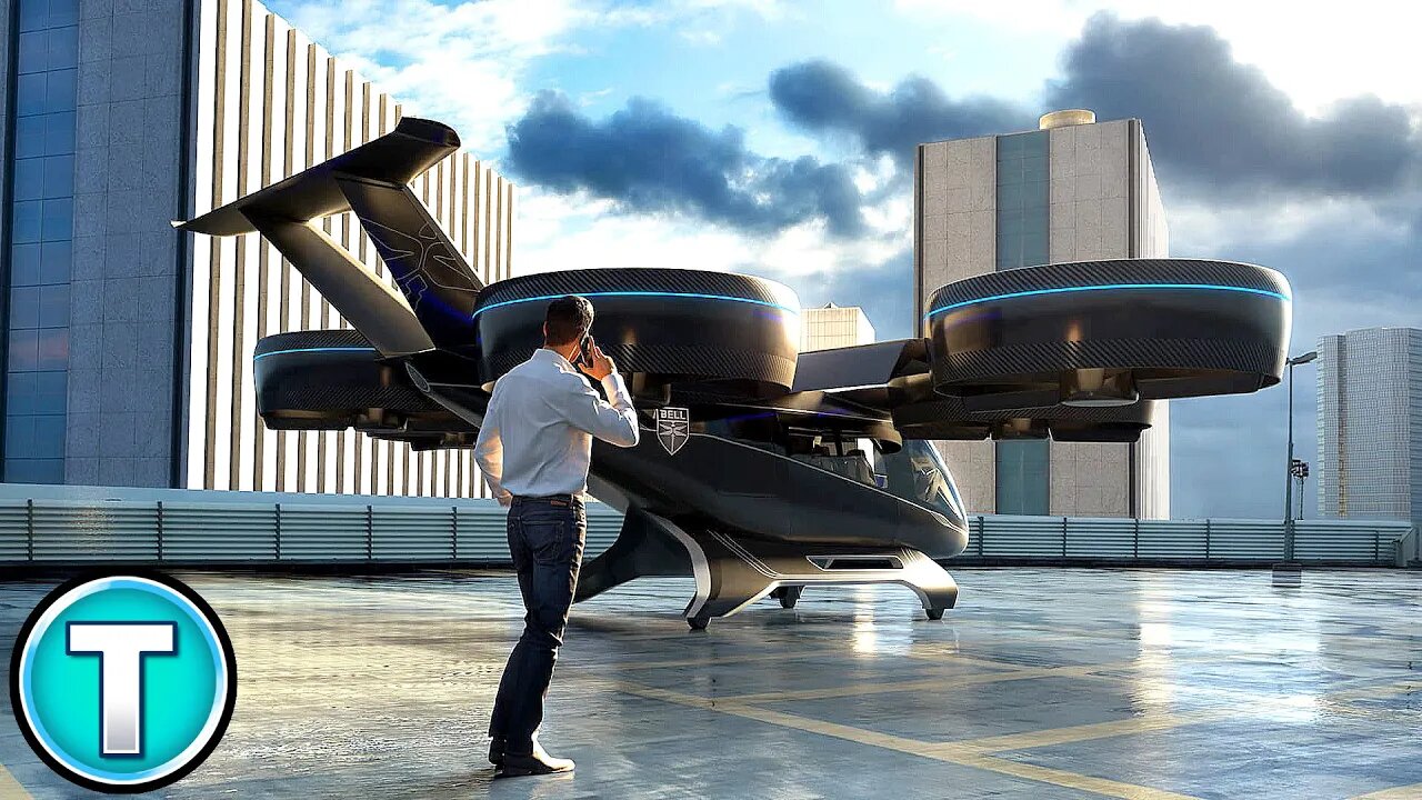 The Flying Taxi - Bell Nexus Autonomous Vehicle